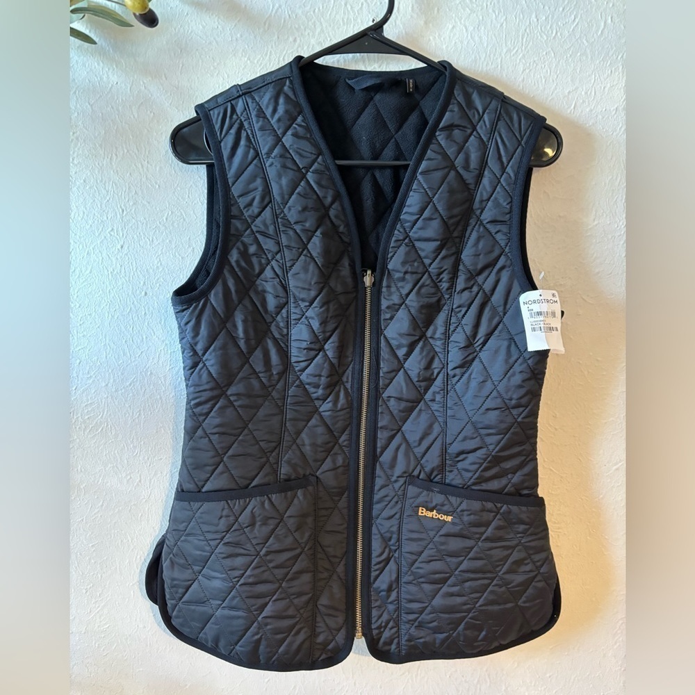 Barbour Logo Embroidered Quilted Gilet